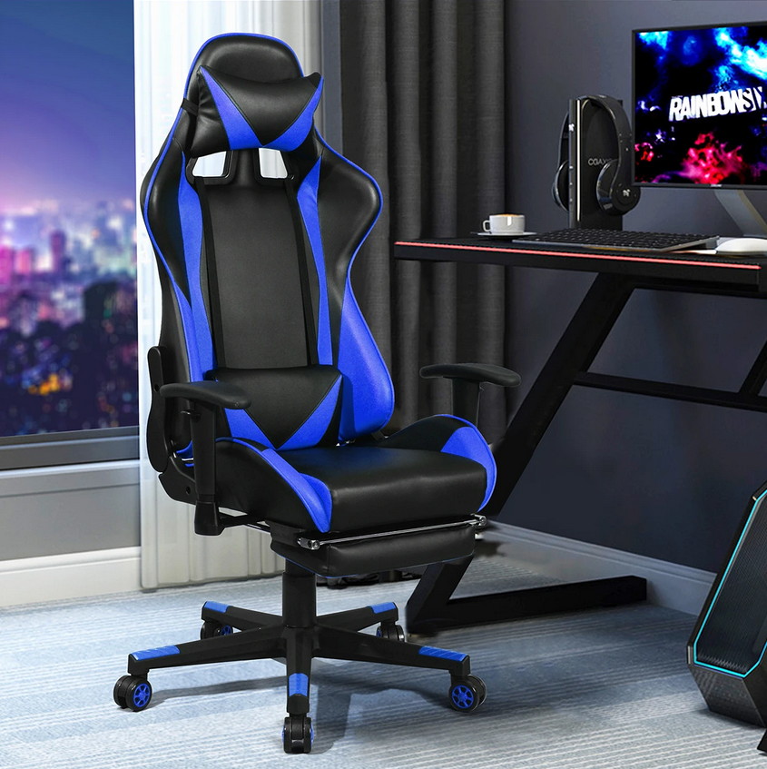 Racing Game Chair Office Gaming Chair PU Executive Computer Desk Seat