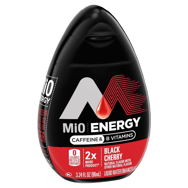 MiO Energy Black Cherry Liquid Water Enhancer - 3.24 fl oz Bottle