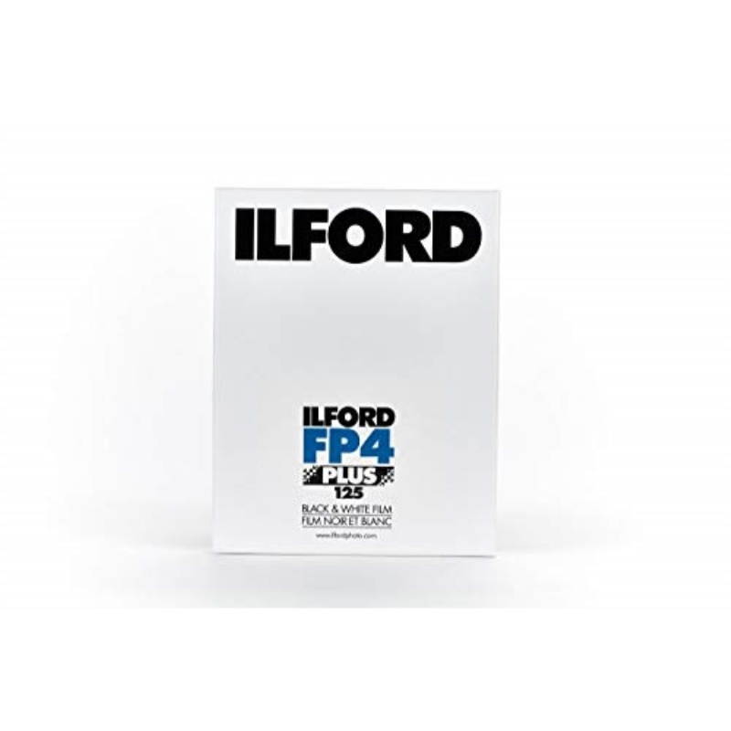 Ilford FP4 Plus Black and White Film, ISO 125, 5x7" - 25 Sheets #1678307