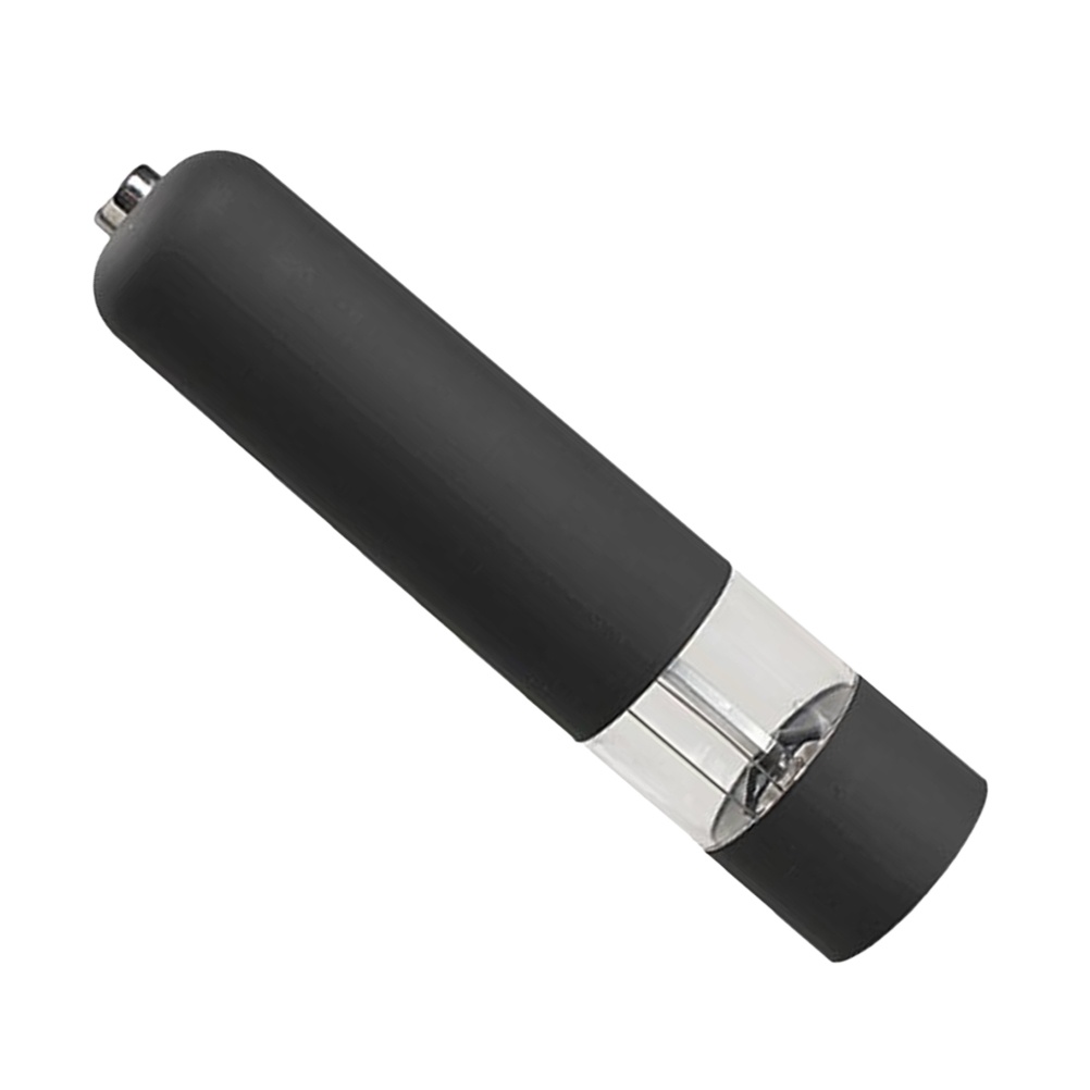 Electric Pepper Grinder Multi-purpose Grinder Pepper Mill Tool Useful Salt Shaker for Home Kitchen Resturant (Black Without Battery)