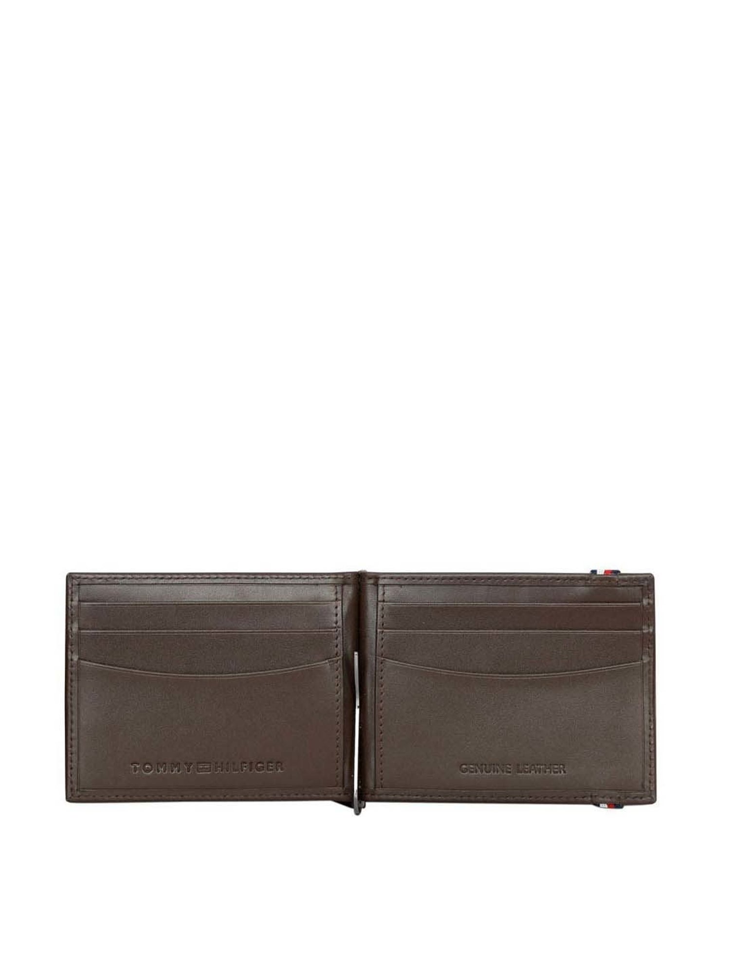 Tommy Hilfiger Reich Brown Casual Leather Bi-Fold Wallet for Men