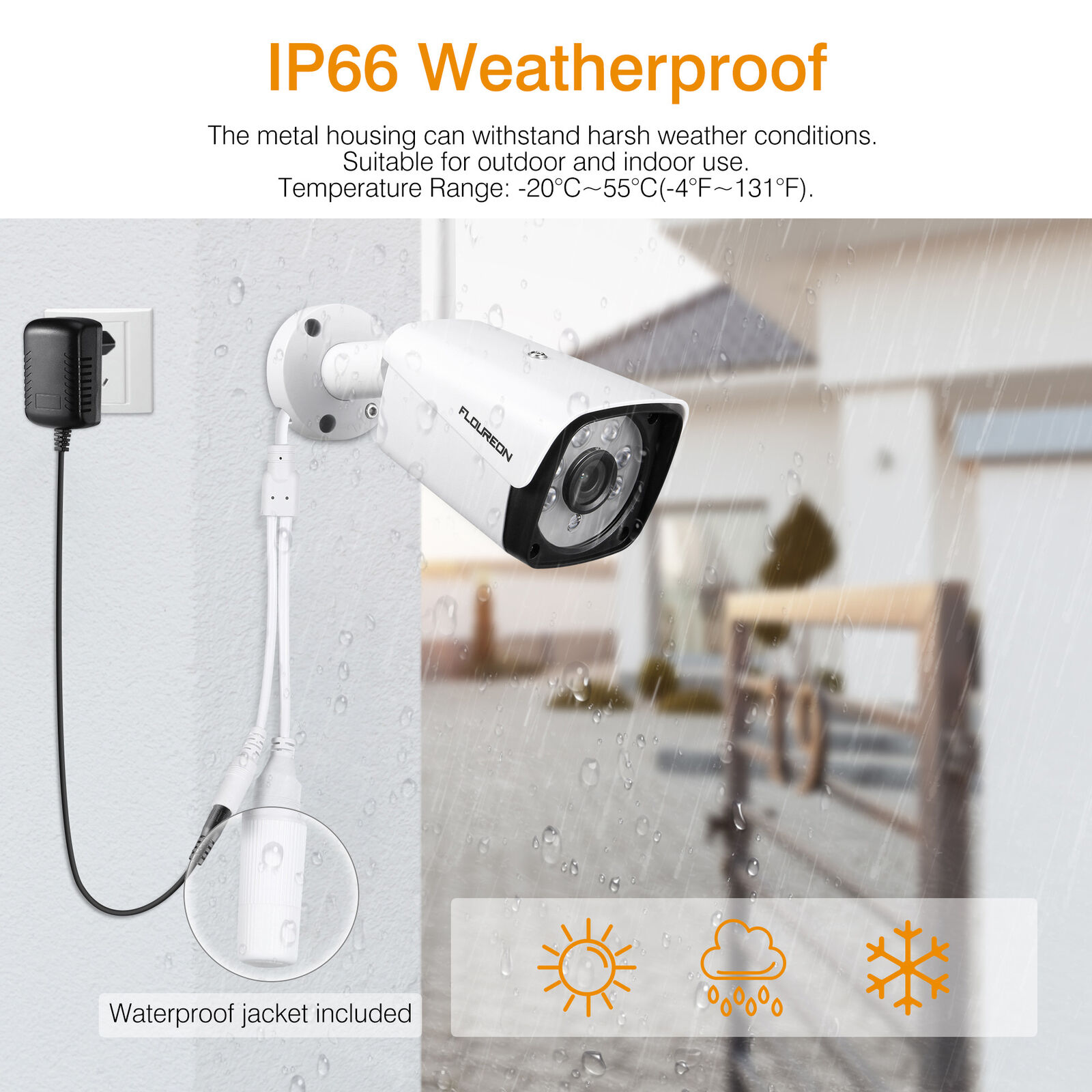 Wireless WIFI 1080P Security Camera 8CH NVR Outdoor IP Camera System CCTV IR CUT