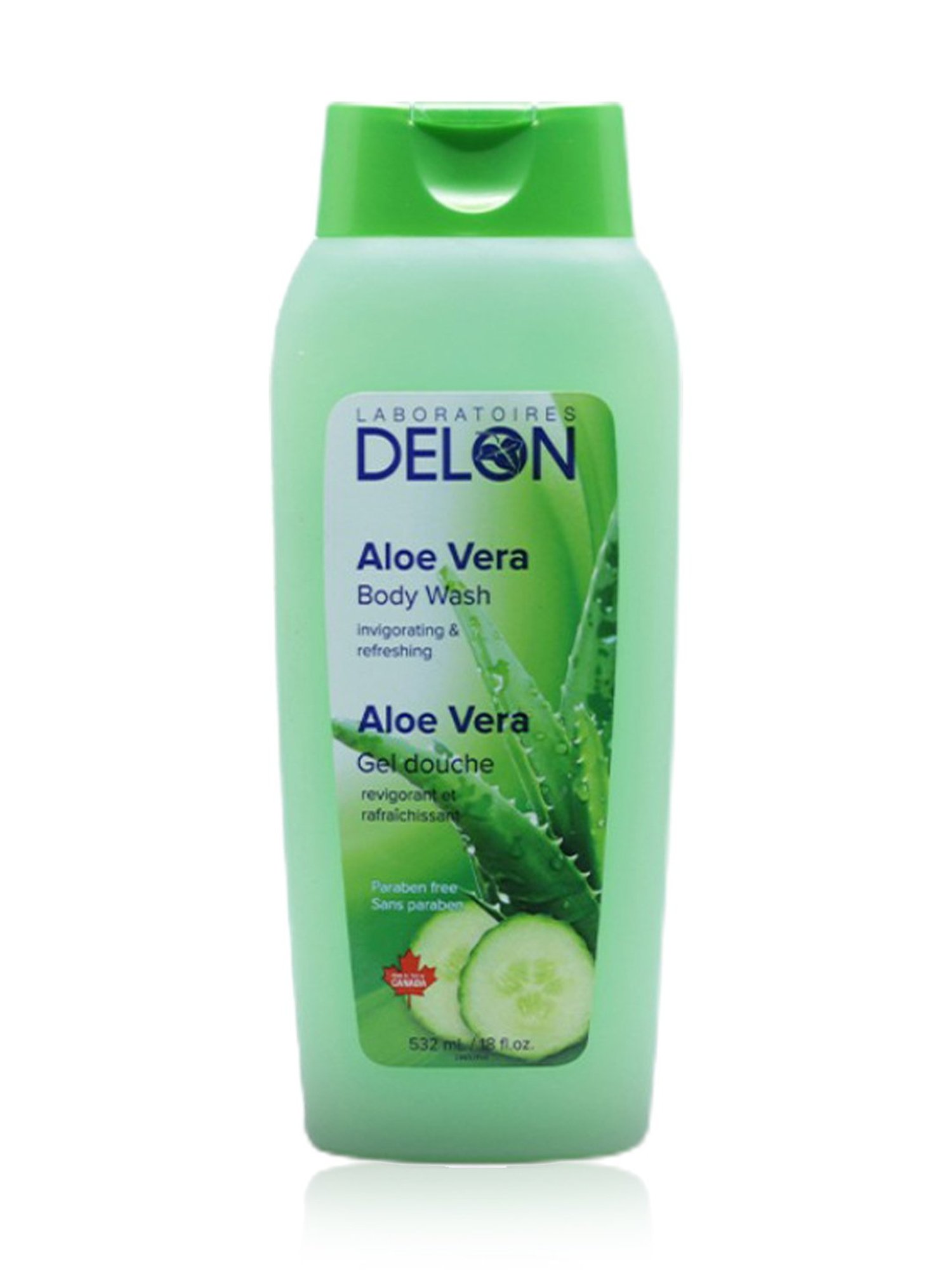 Delon Aloe Vera Body Wash - 532 ml