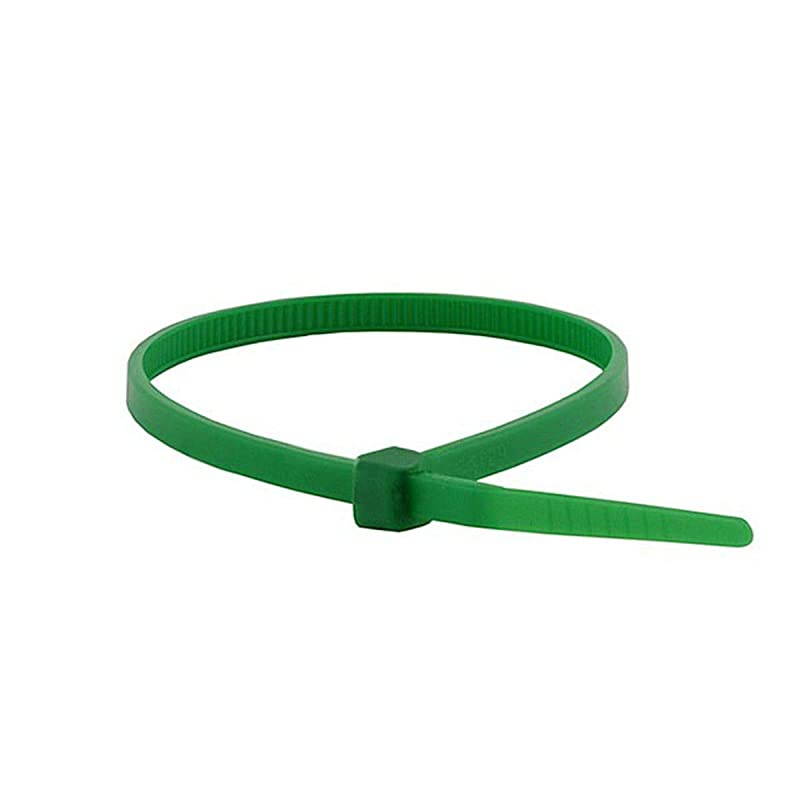 Cable Tie 8 inch 40LBS 100pcsPack Green