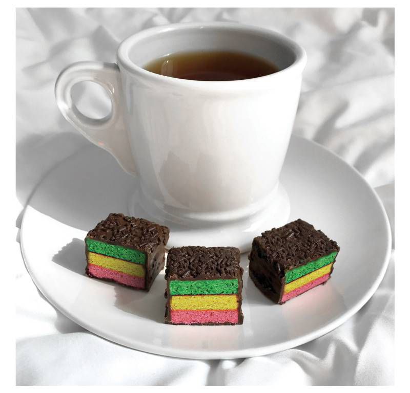 Cakebites Classic Italian Rainbow - 8oz/4ct