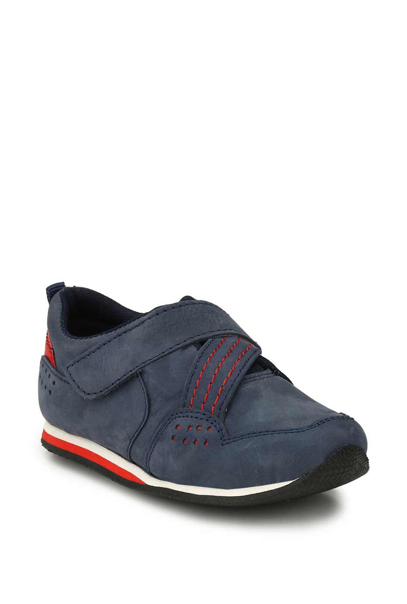 Tuskey Kids Blue Leather Sneakers