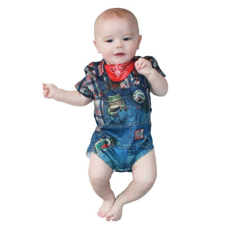 Baby Kids' Hillbilly Romper Costume 12-18M