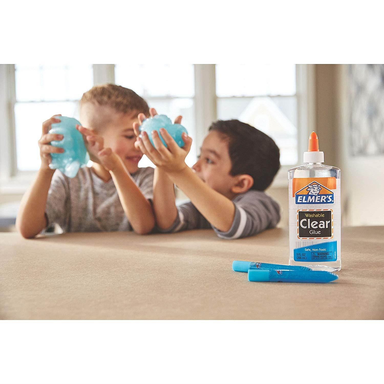 Elmer&rsquo;s Rainbow Glitter Glue Pen Set, Assorted Colors, 0.356 Ounces Each, 50 Count - Great For Making Slime