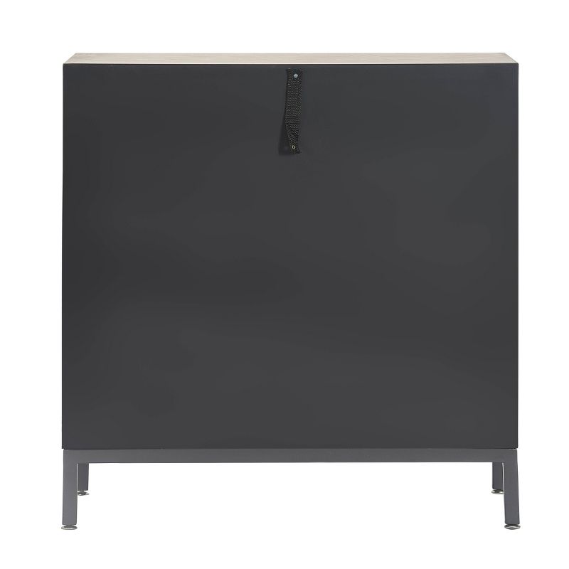 Elmhurst Cabinet Black/Brown - Finch