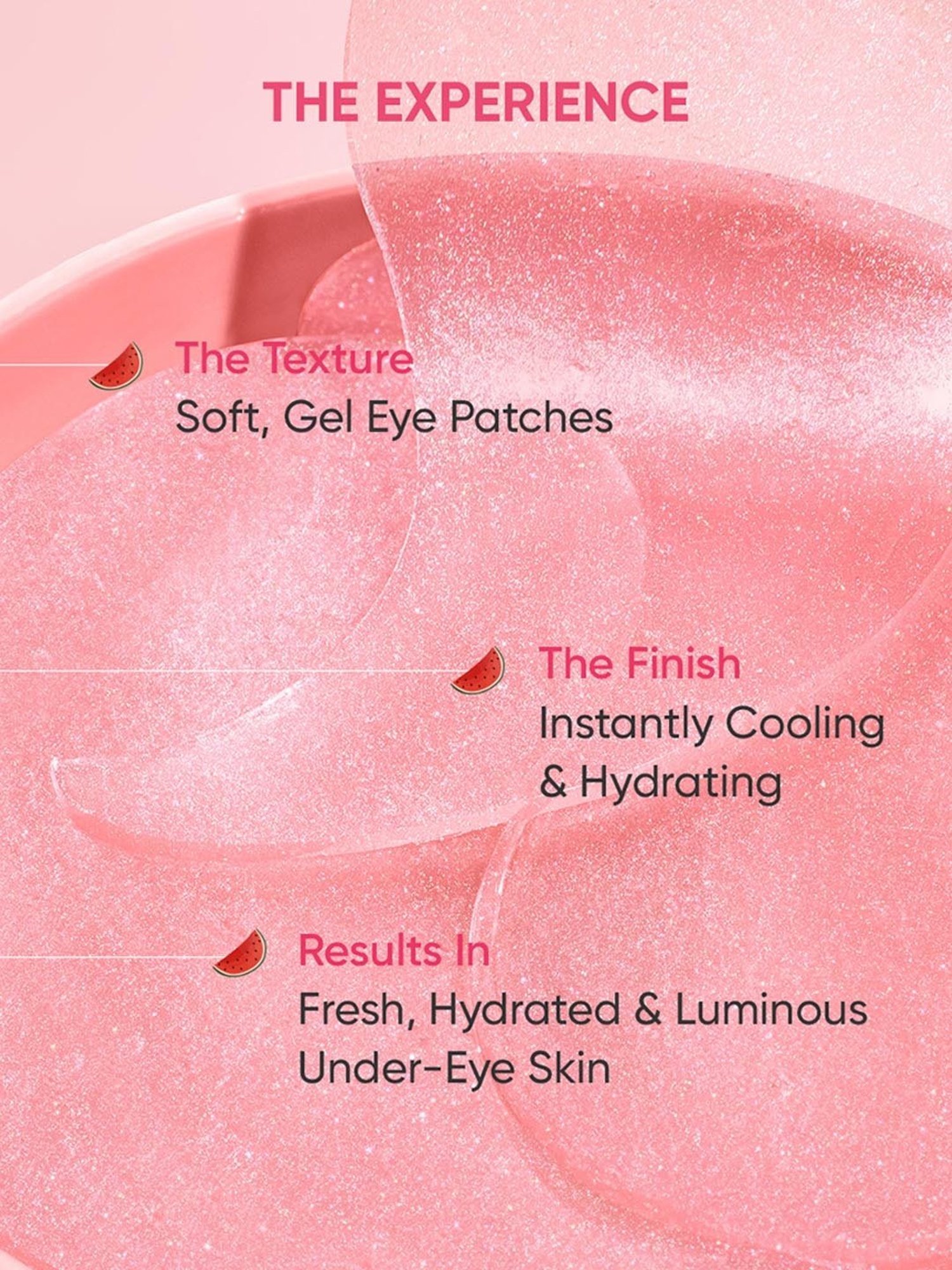 Dot & Key Watermelon Cooling Hydrogel Eye Patches - 60 Patches