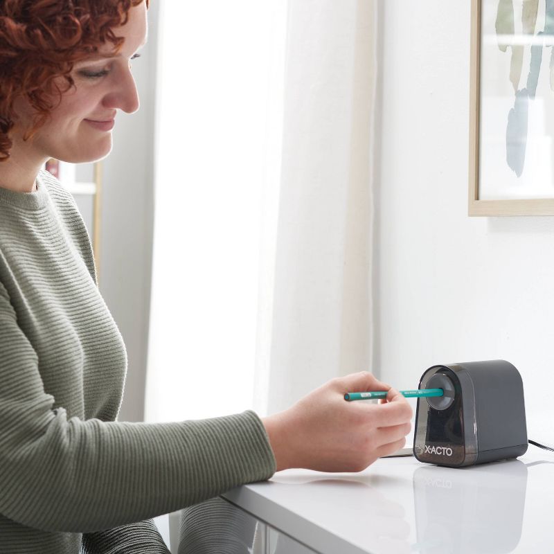 X-ACTO Mighty Mite Electric Pencil Sharpener - Gray