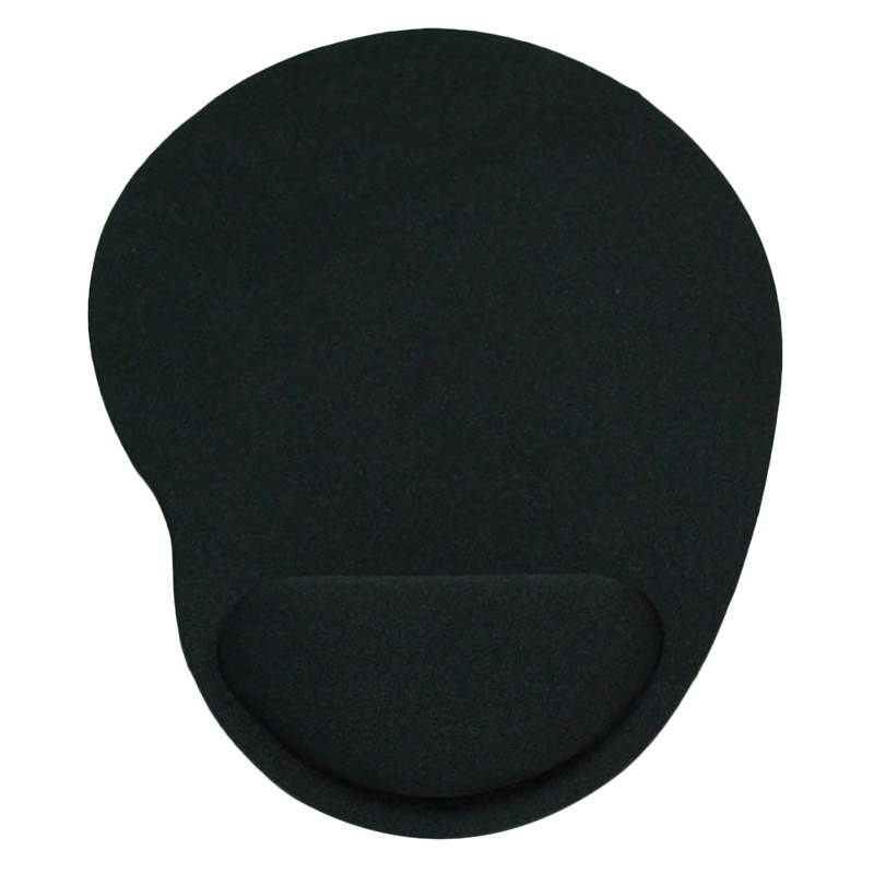 Mouse Mat Pad with Wrist Rest Support Cushion ,Gaming Mouse Mat Mousemat Mousepad Anti-Slip Comfort Pad for PC Computer Laptop Office Black Color