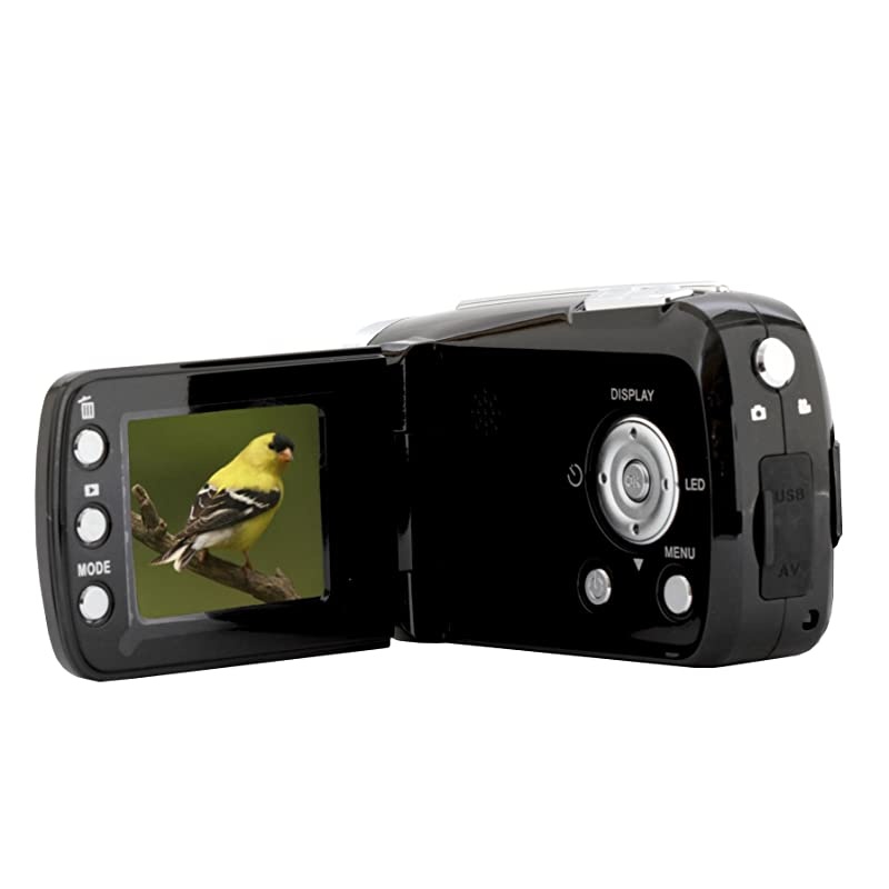 12 MP Digital Camcorder with 4X Digital Zoom Video Camera with 1.8-Inch LCD Screen, Colors and Styles May Vary