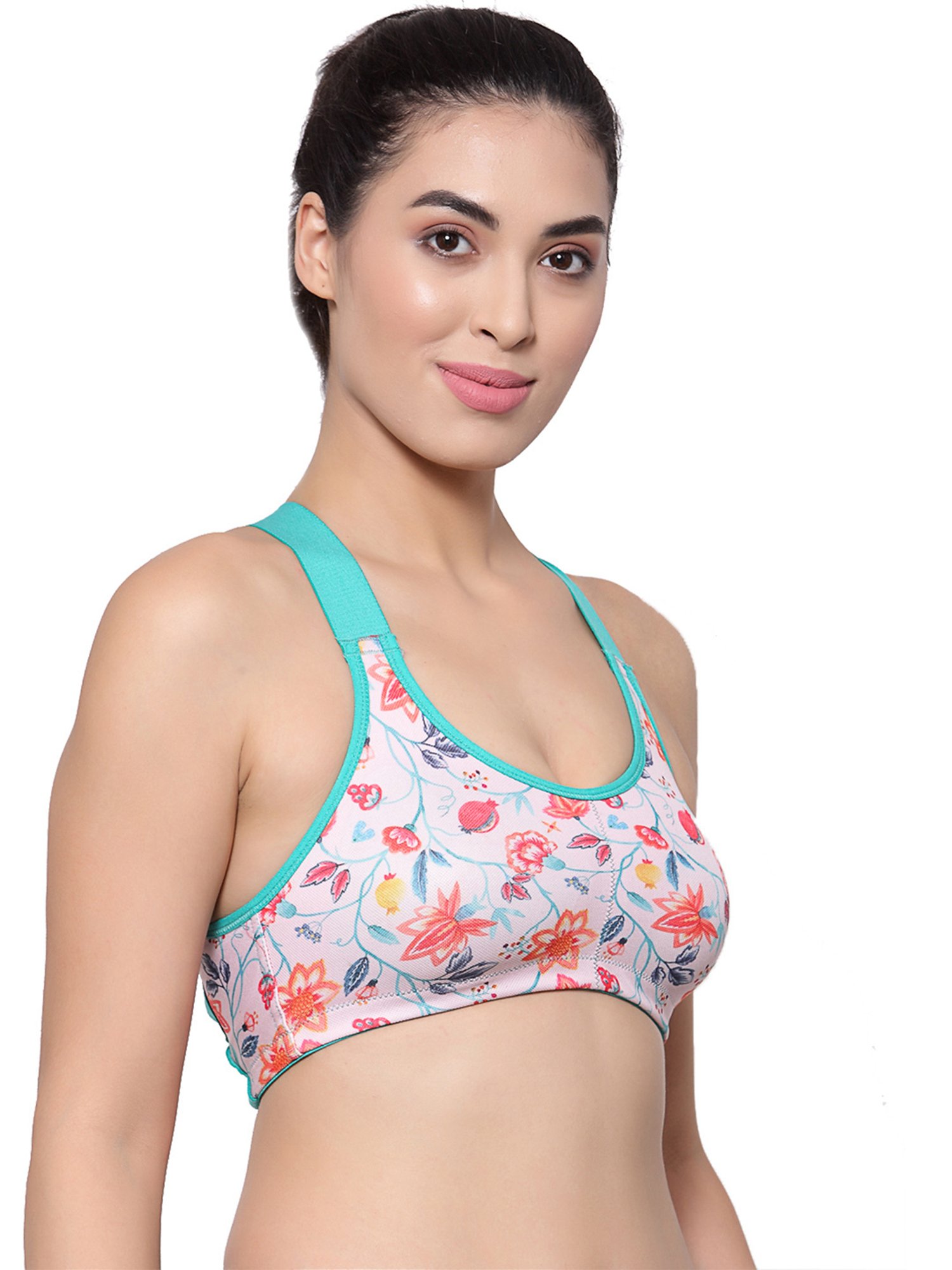 Inner Sense Multicolor Printed Full Coverage Bra - Pack of 2