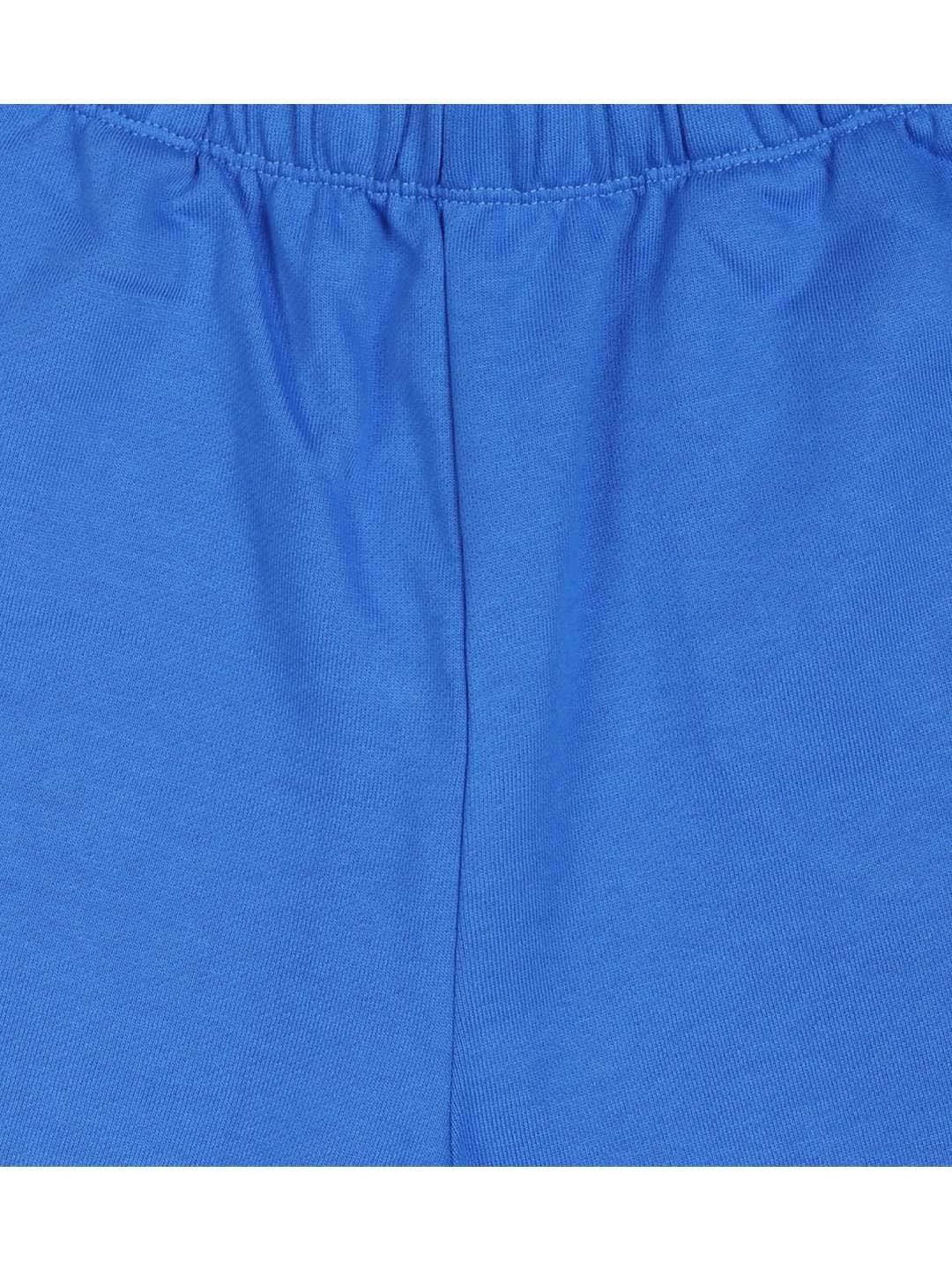 Calvin Klein Jeans Kids Corrib Blue Cotton Regular Fit Shorts