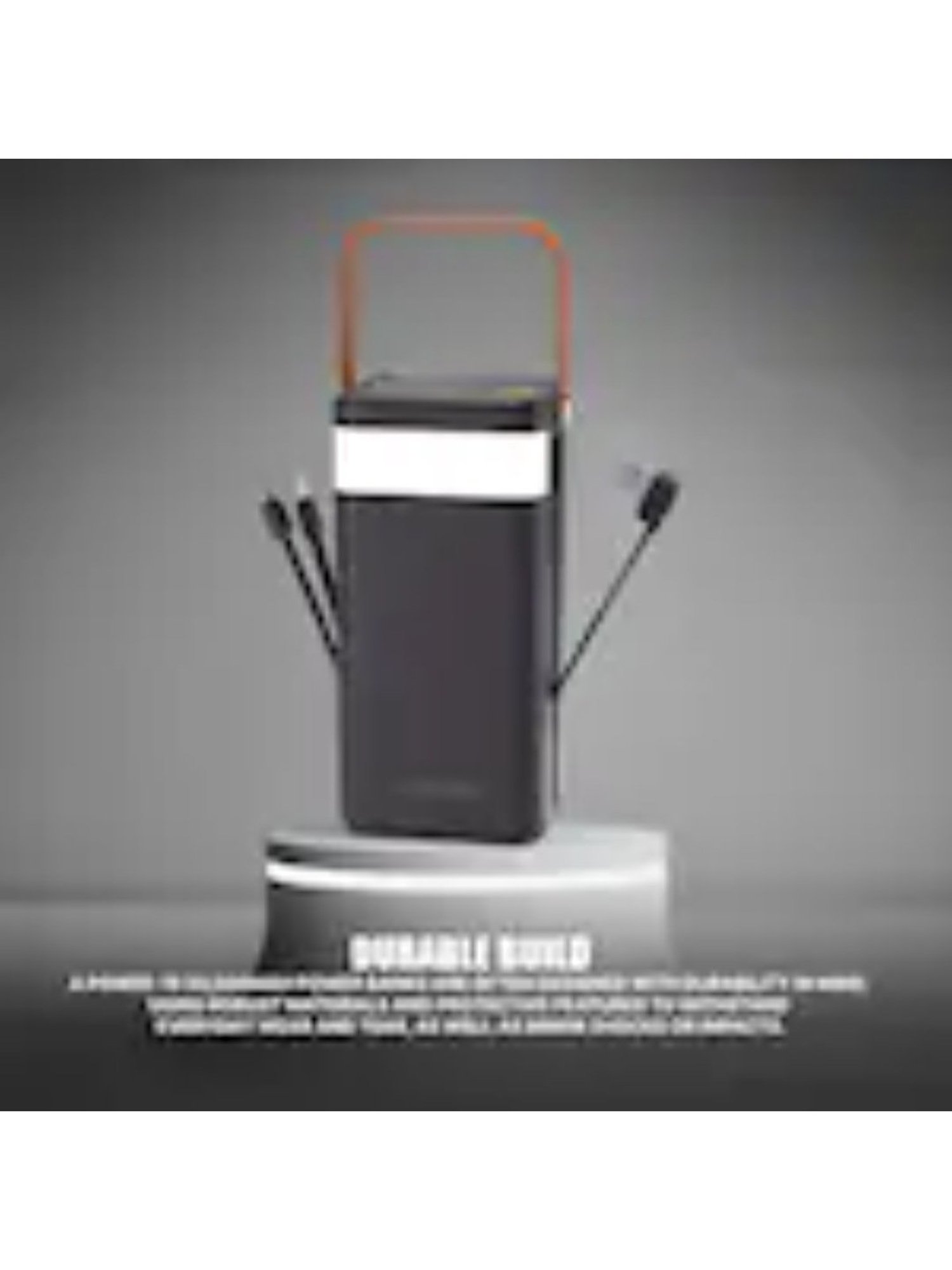 Onelife Power 16, 50000 mAh 22.5W Quick Charge Power Bank with Led Torch (Black)