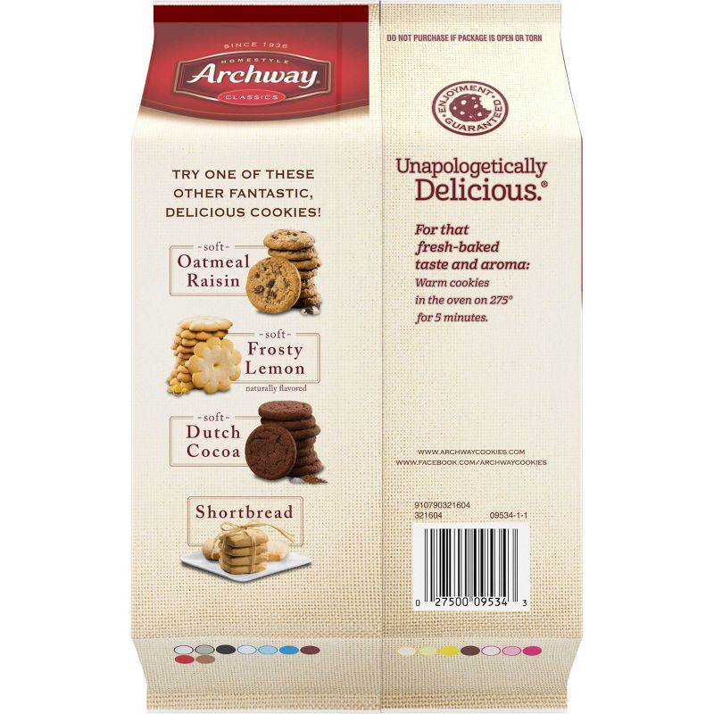 Archway Gingersnap Crispy Snacking Cookies - 14oz