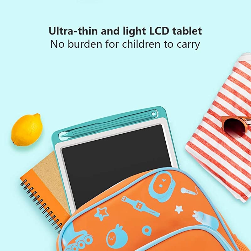 LCD Writing Tablet 10 Inch Digital Electronic Graphics Tablet Ewriter with Memory Lock Mini Board Handwriting Pad Suitable for Kids and Adults for Home SchoolOffice Blue