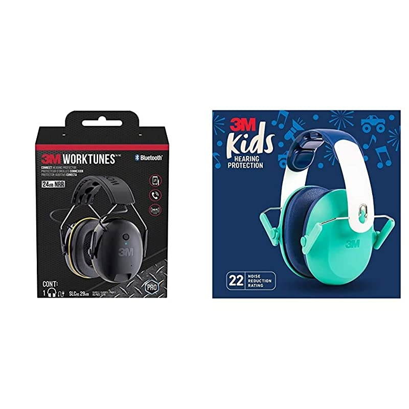 WorkTunes Connect Hearing Protection amp  Kids Hearing Protection Green