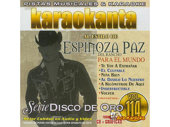 Karaokanta KAR- 1814 - Disco de Oro - Del Rancho Para El Mundo - Spanish CDG