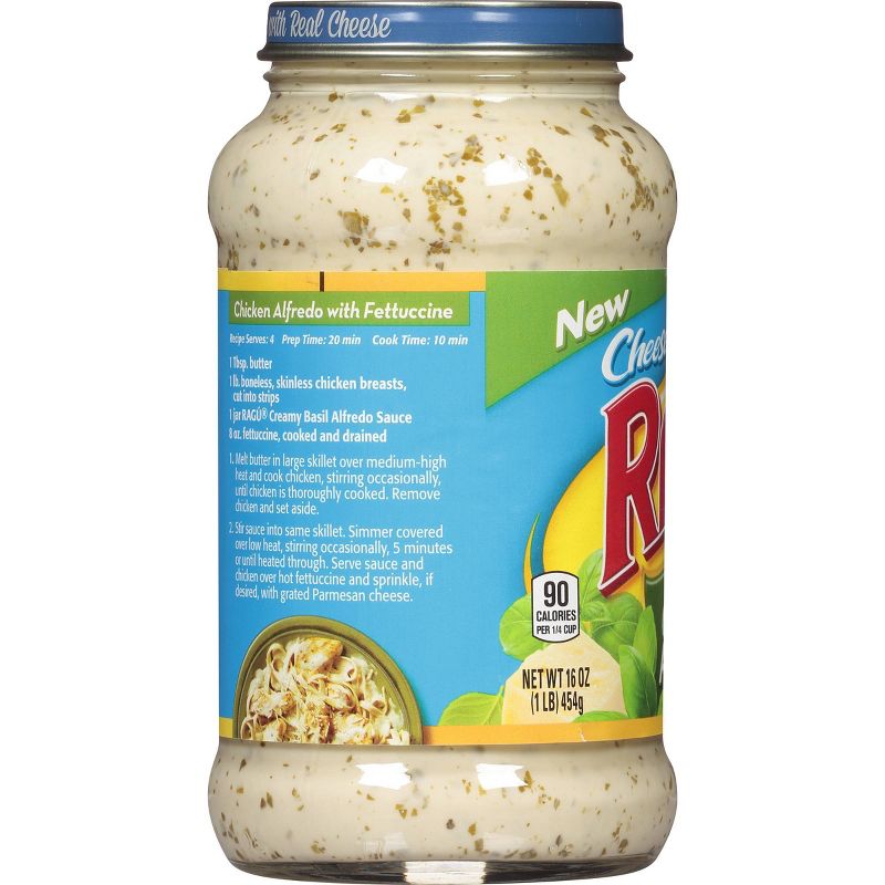Ragu Creamy Basil Alfredo Pasta Sauce - 16oz