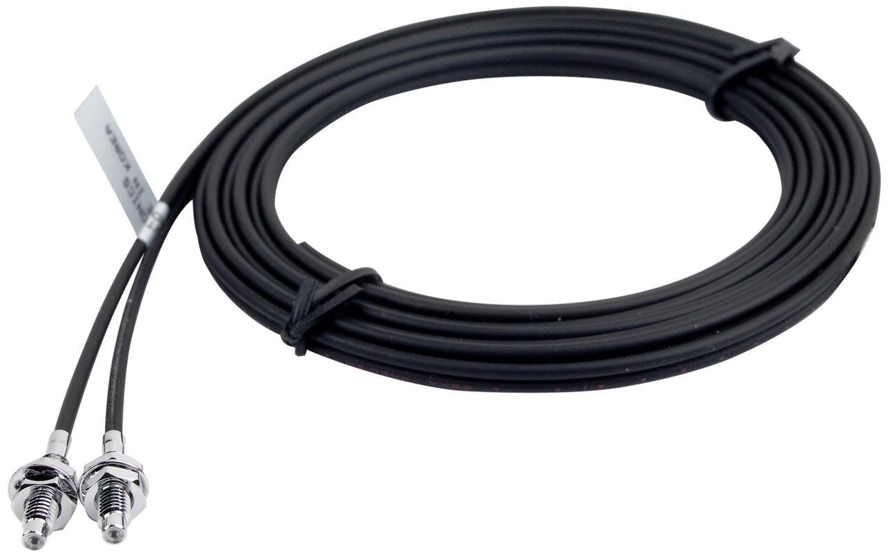 AUTONICS FTS-420-10 Cable, Fiber Optic, Through Beam, 4mm Threaded End With 1.5x90mm Stainless Tip, 2m Length