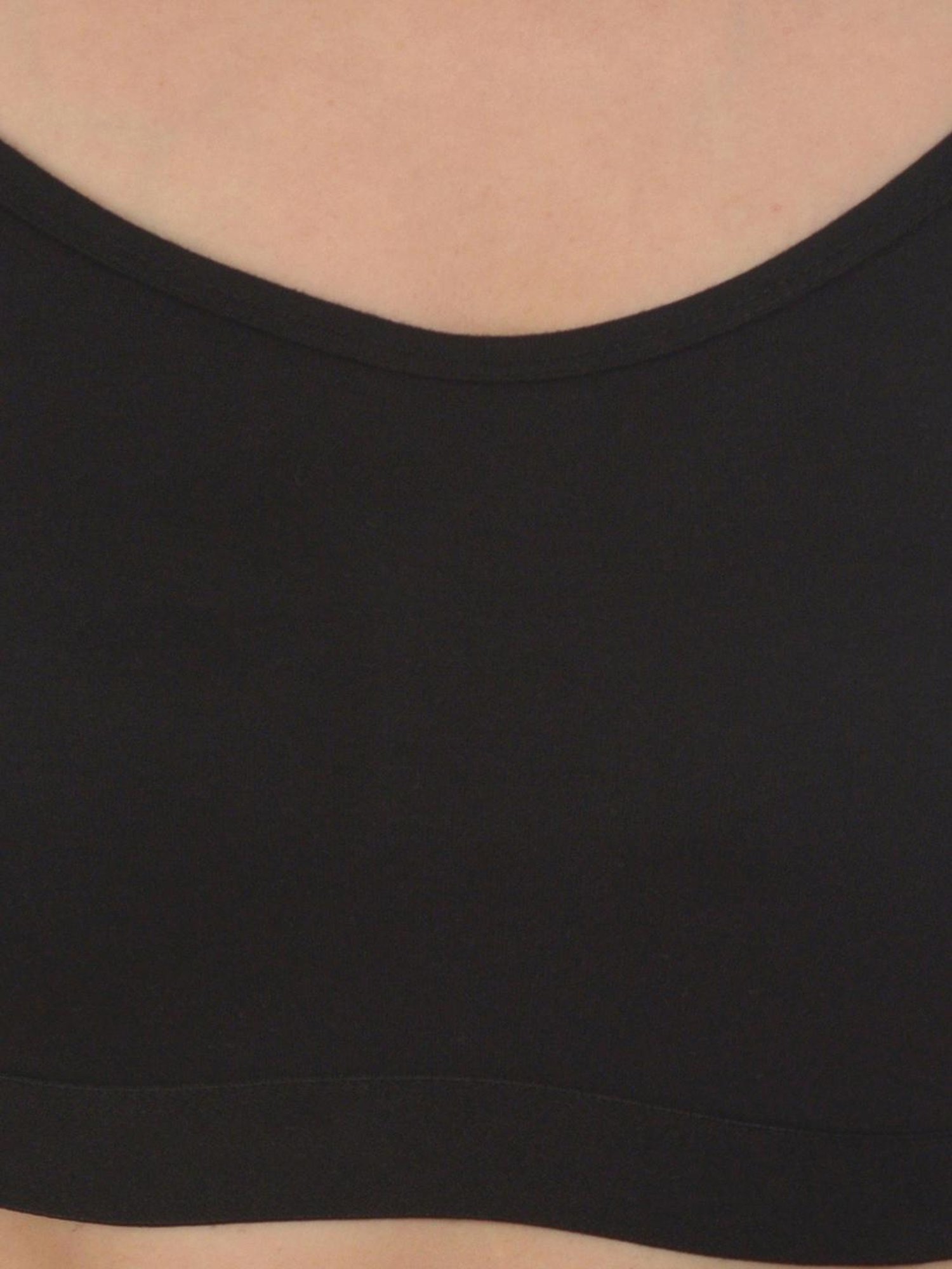 mod & shy Black Solid Non-padded Bra