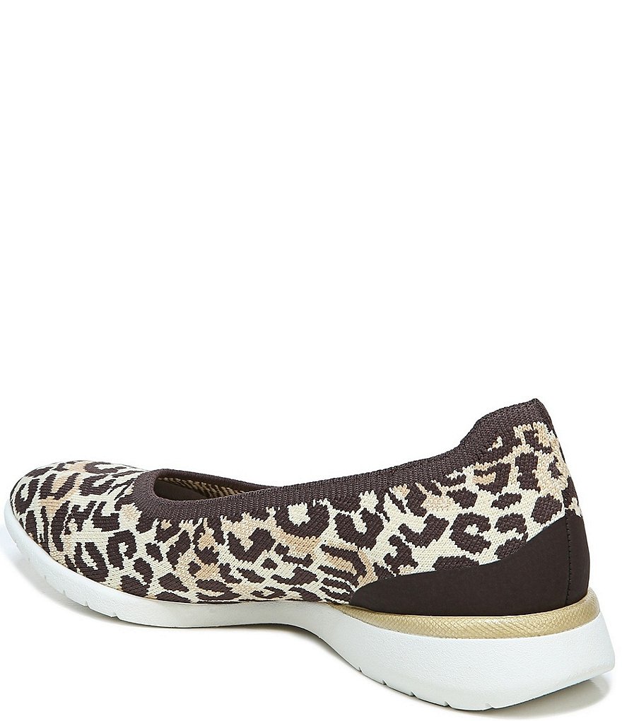 Original Collection by Dr. Scholl's Jayla Knit Leopard Print Wedge Slip-Ons