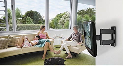 Articulating TV Wall Mount (NB P4) Fits 32-47" TVs upto 60lbs; Extends 19.6" From Wall; Cantilever Mount