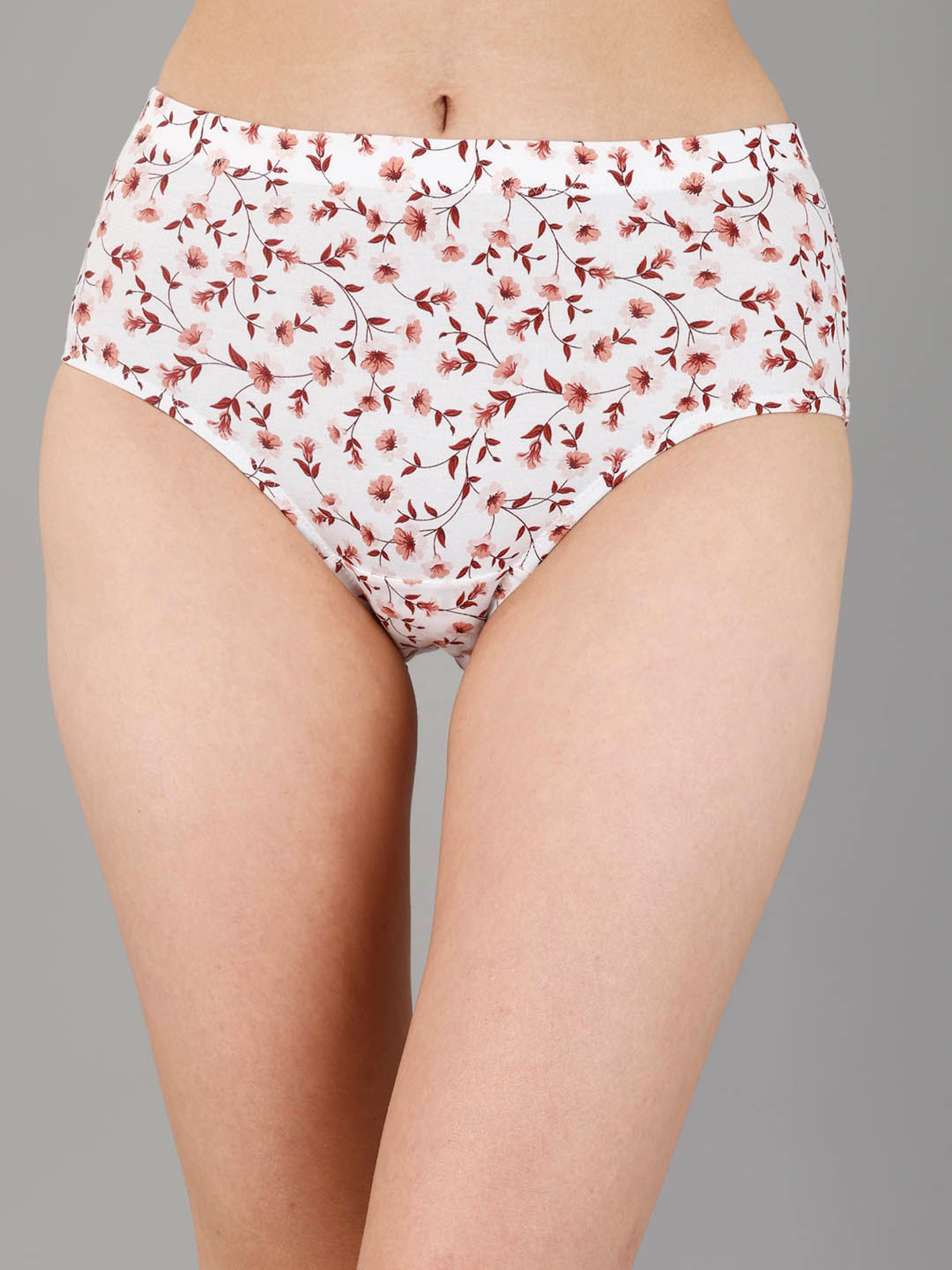 Soie Multicolor Floral Print Hipster Panty - Pack of 3