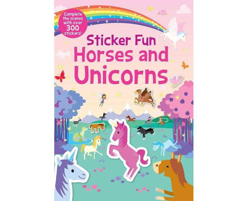 Sticker Fun Horses and Unicorns -  (Sticker Fun) (Paperback)