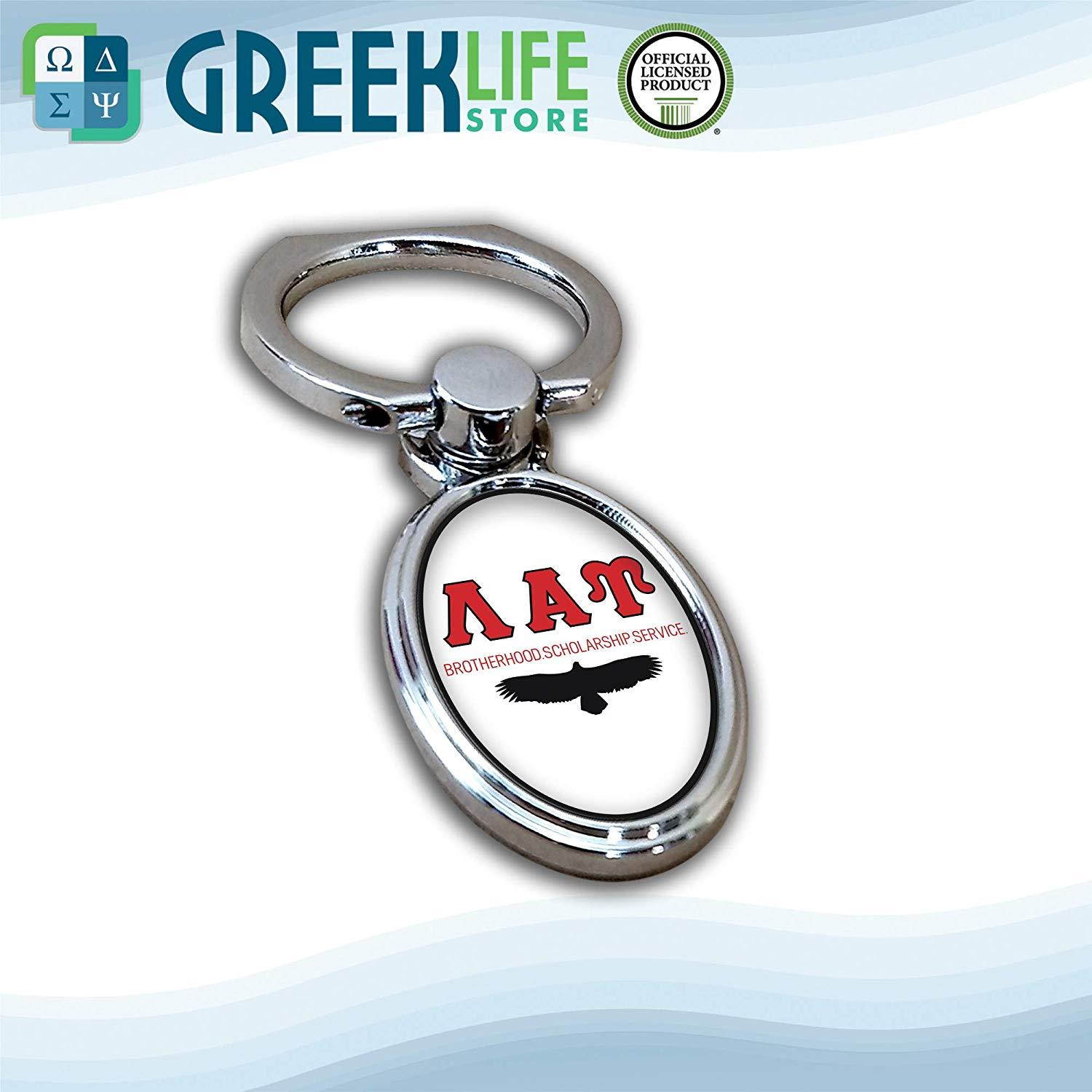 Lambda Alpha Upsilon Ring Stand Phone Holder (Oval)