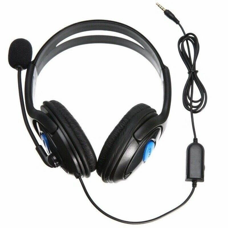 Wired Stereo Bass Surround Gaming Headset for PS4 New Xbox One PC with Mic