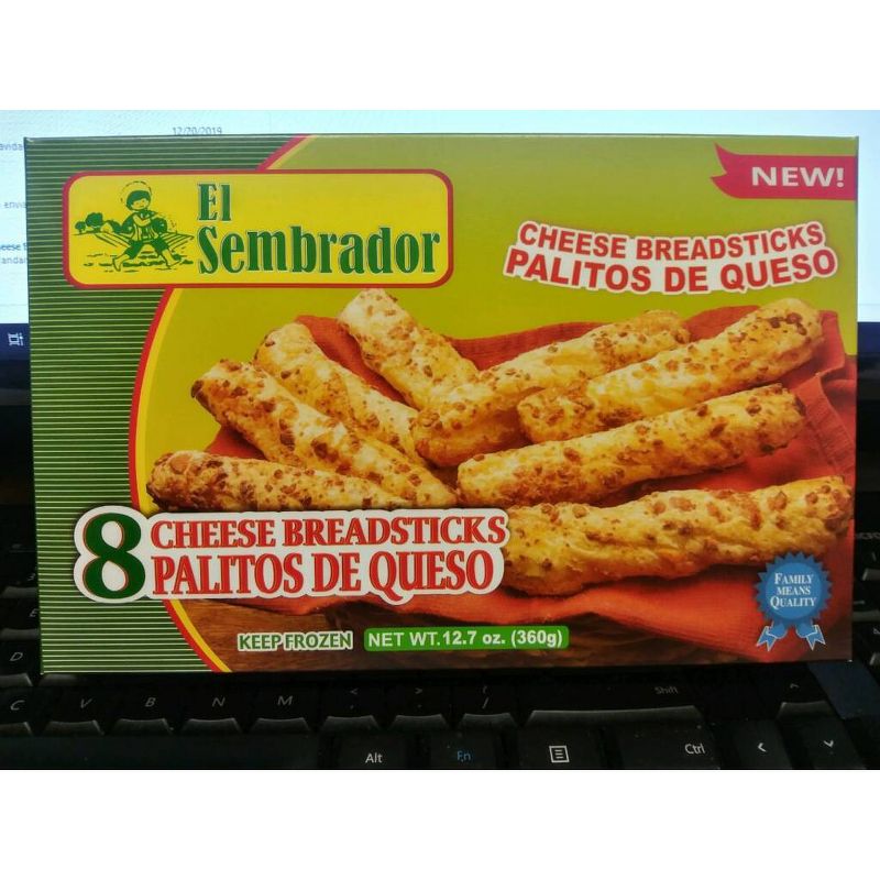 El Sembrador Frozen Cheese Bread Palitos De Queso - 12.7oz