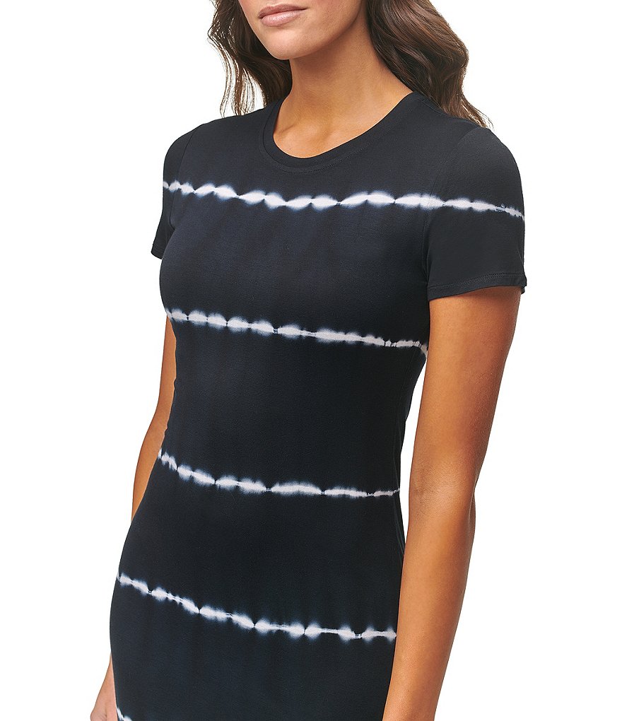 Anne Klein Sport Carlita Jewel Neck Sleeveless Midi Shift Tank Dress