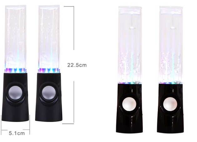 Dancing Water Speaker Music Fountain Light Speakers USB LED Dancing Water Show