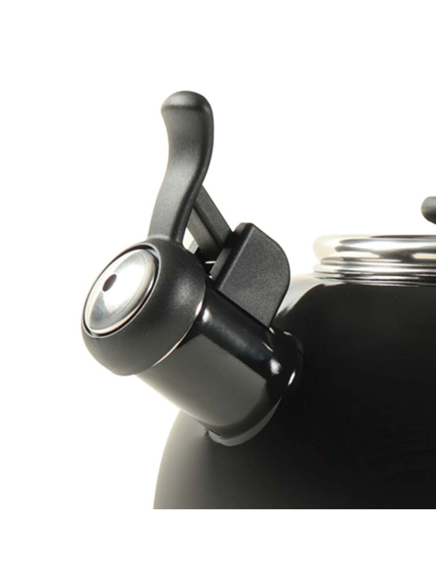 Circulon Enamel Black On Steel Whistling Tea Kettle (1.9 Liters)