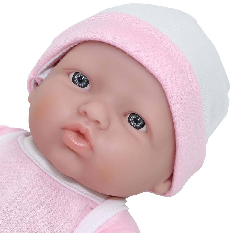 JC Toys La Newborn 12" All Vinyl Nursery Gift Set Doll