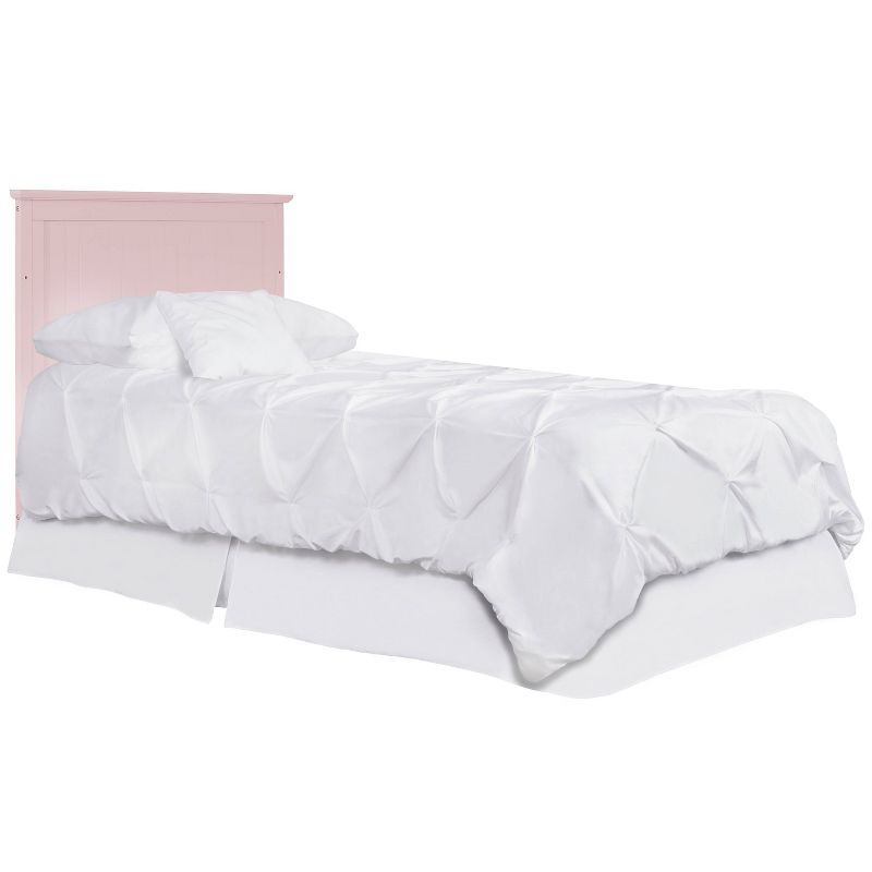 Dream On Me Jasmin 4-in-1 Convertible Mini Crib - Pink