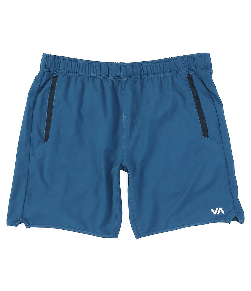 Redsand Elastic Waist Colorblock 20#double; Outseam Volley Shorts