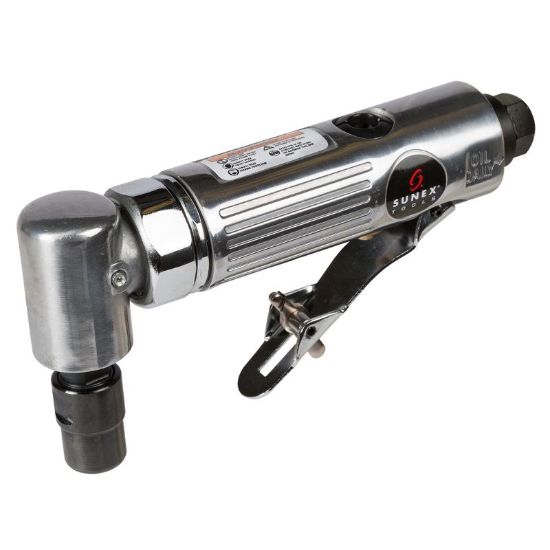 Sunex SX2PK Heavy Duty Handheld Power Tool Accessory Die Grinder Set with 1 Straight and 1 Angled Grinder, 2 Pack