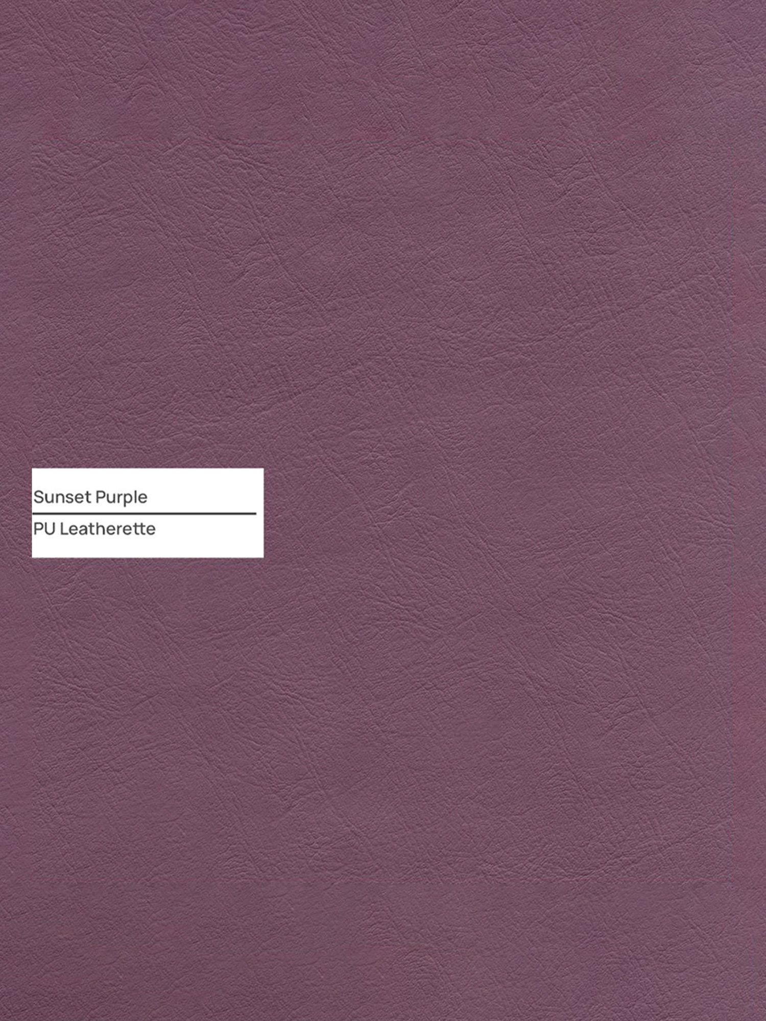 Trevi Manchester Quilted Purple Leather & Neem Wood 1 Seater Sofa