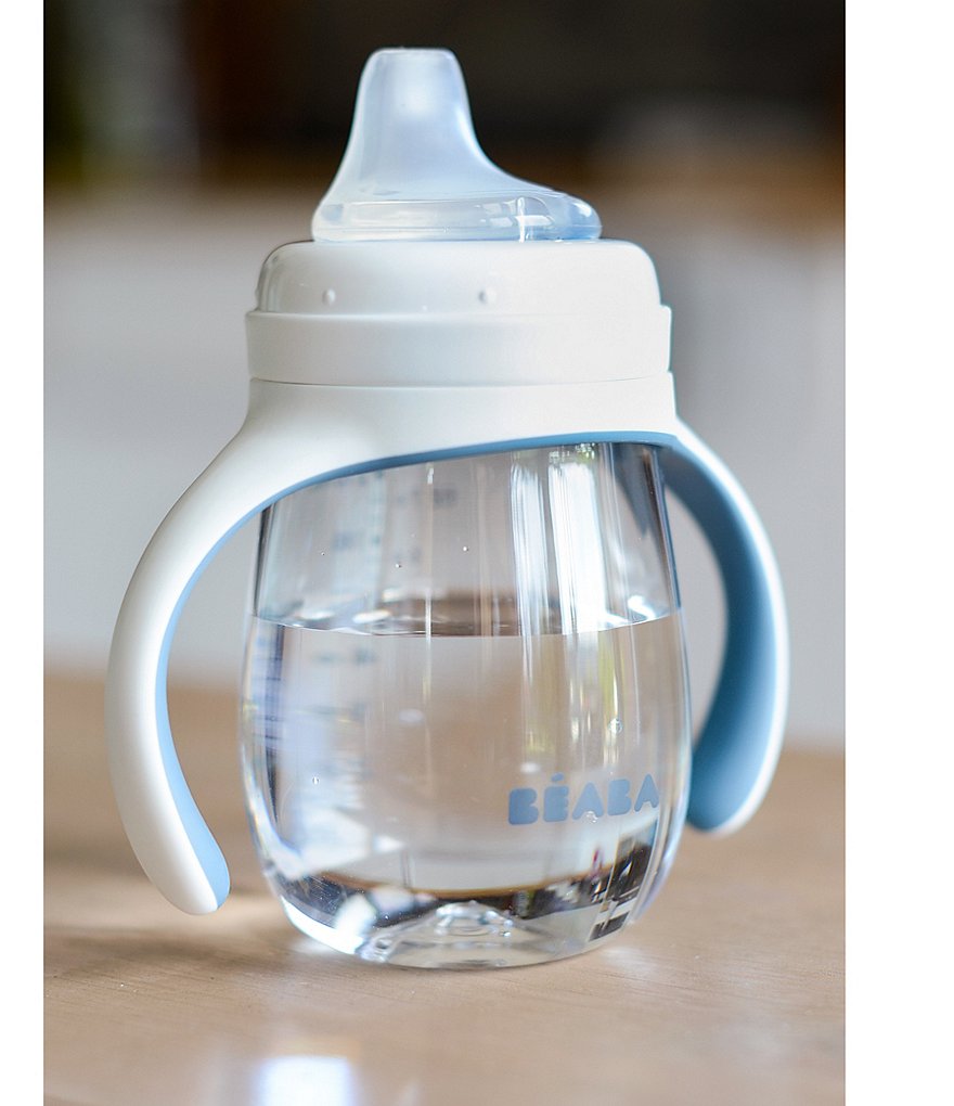 BEABA 2-in-1 Bottle To Sippy Learning Cup