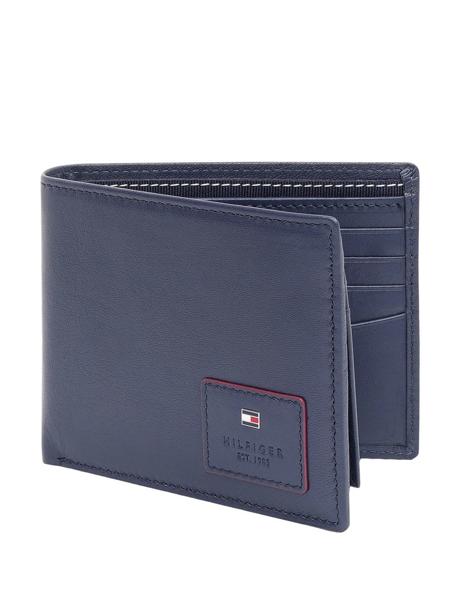 THE HOLISTIK Revival Black & Maroon Casual Leather Bi-Fold Wallet for Men