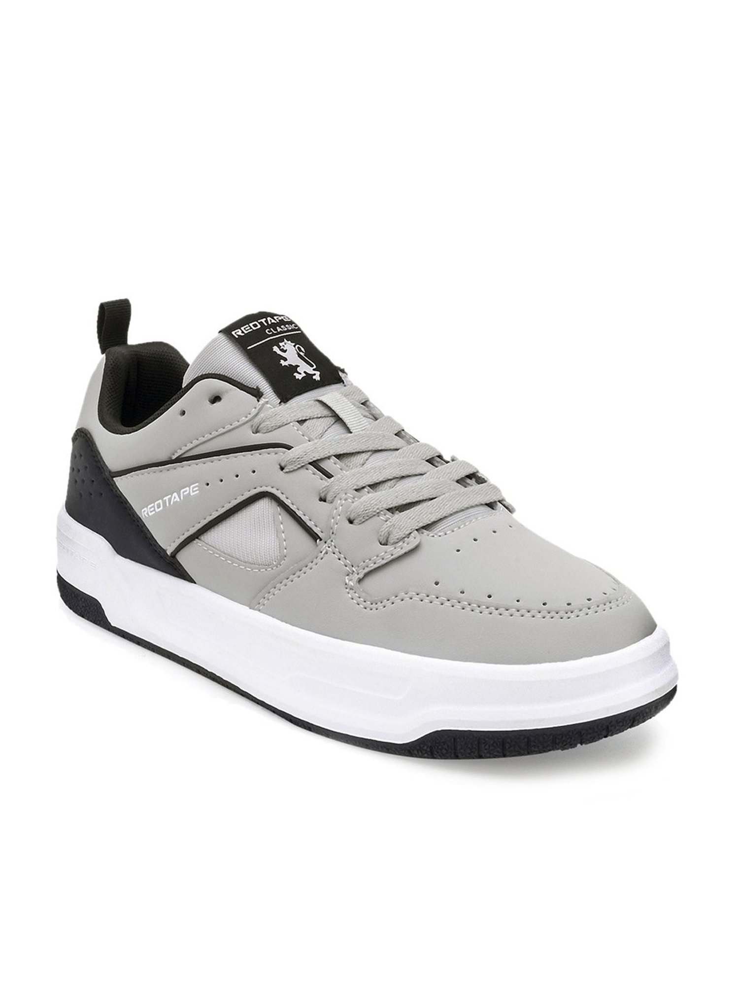 Red Tape Men's Grey Casual Sneakers
