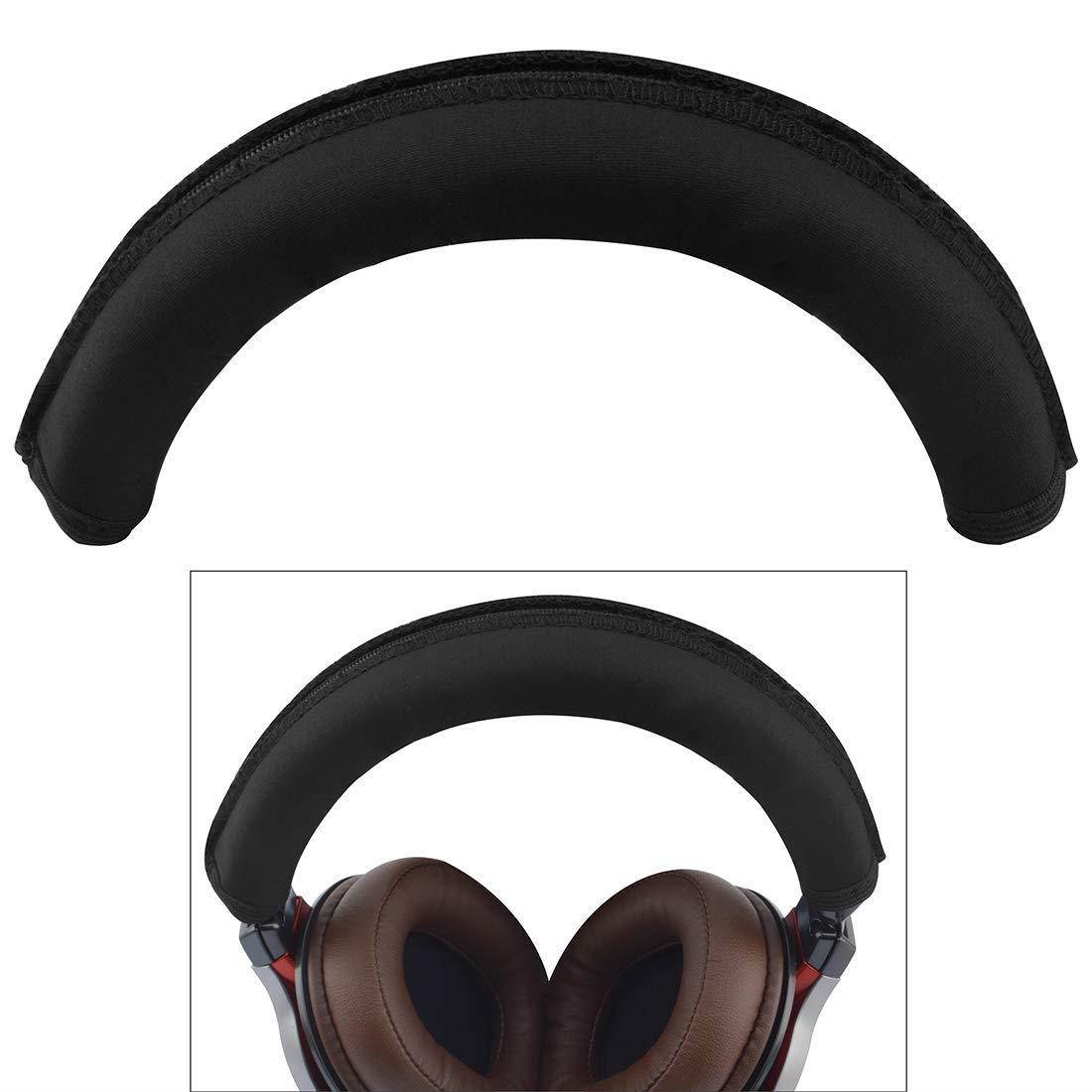 Geekria Headband Cover Compatible ATH MSR7, MSR7NC, MSR7BK, MSR7GM, M50 Headphones/Headphone Headband Protector Repair Parts/Protective Sleeve/Easy DIY Installation No Tool Needed