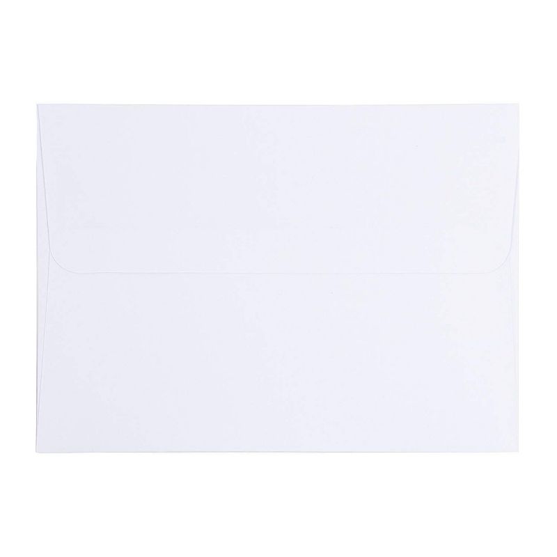 Best Paper Greetings 50-Pack A7 Silver Foil Lined Flap Envelopes for Wedding, Graduation (7 x 5 in)