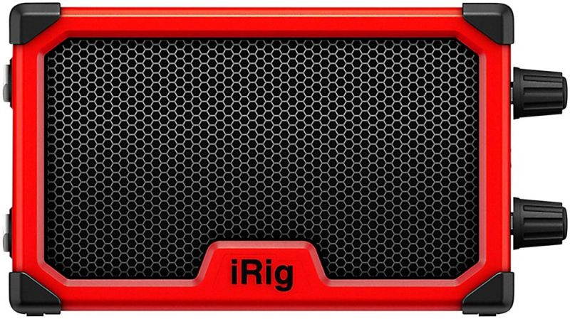 IK Multimedia iRig Nano 3W 1x3 Micro Combo Guitar Amplifier Red