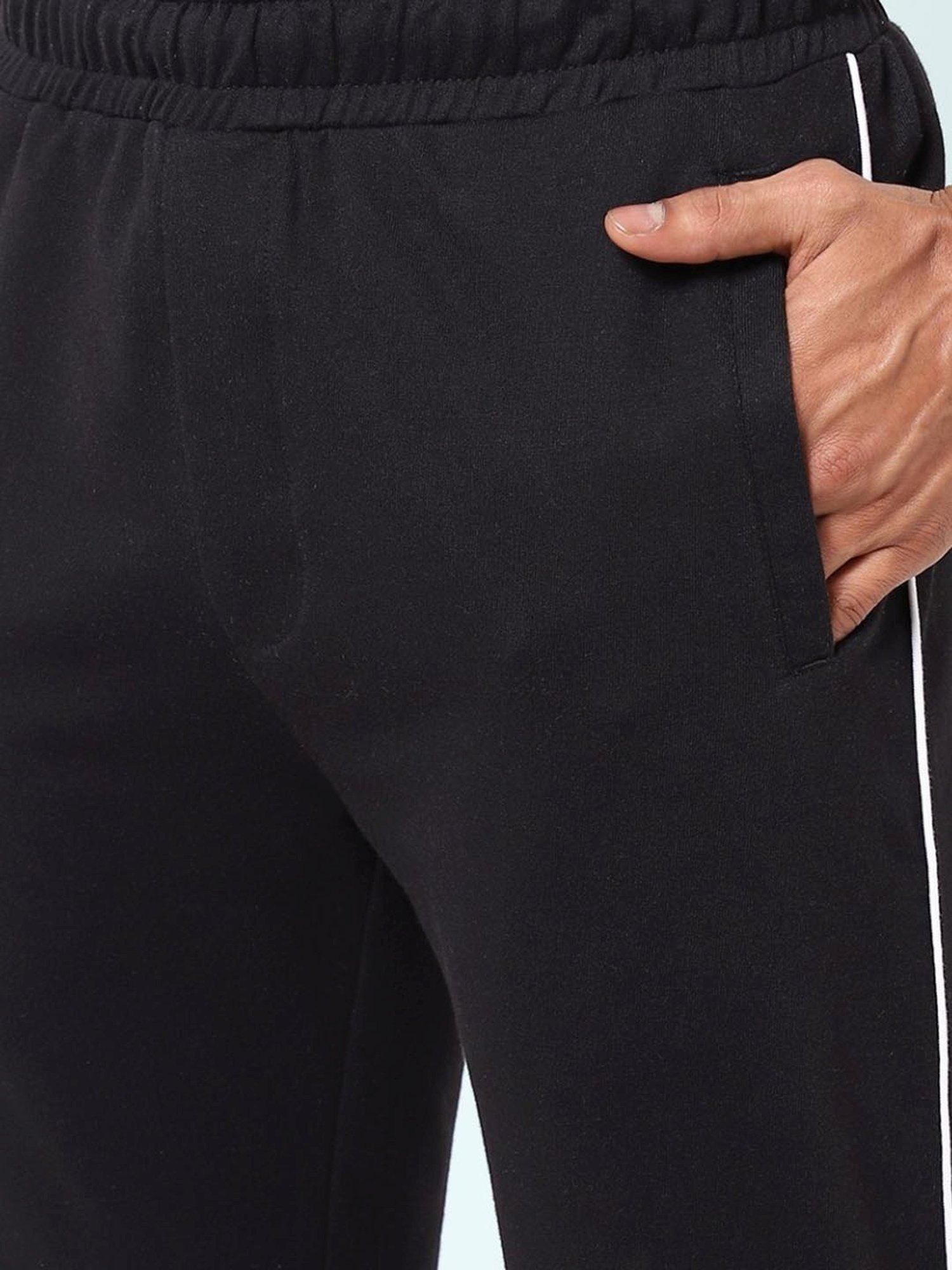 Ajile by Pantaloons Black Slim Fit Nightwear Pyjamas