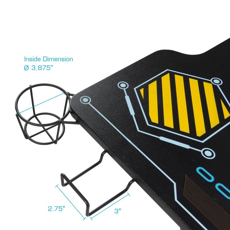 Viper Gaming Desk Black - Atlantic